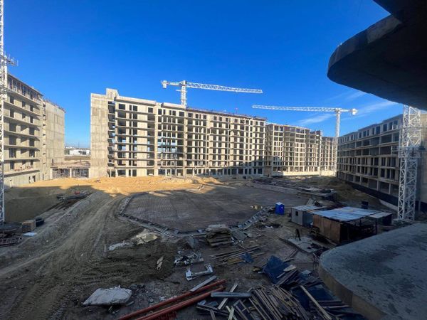 Ход строительства ЖК «Гостиничный комплекс Лучи» за Октябрь 2025 г., фото №2