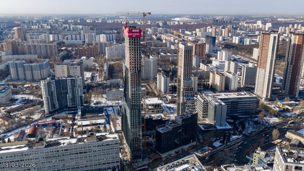 Ход строительства ЖК «Обручева 30» за Март 2026 г., фото №2