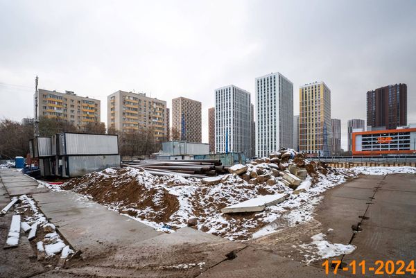 Ход строительства ЖК «Кронштадтский 9» за Ноябрь 2024 г., фото №3