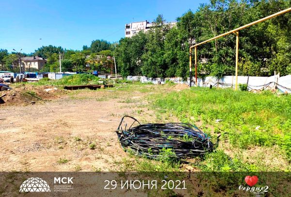 Ход строительства ЖК «Сердце Ростова 2» за Июль 2021 г., фото №5