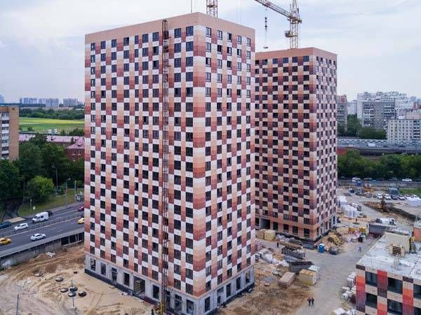 Ход строительства ЖК «Большая Академическая 85» за Июнь 2021 г., фото №4