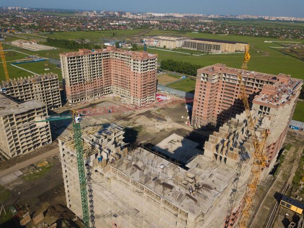 Ход строительства ЖК «Самолёт» за Май 2021 г., фото №5