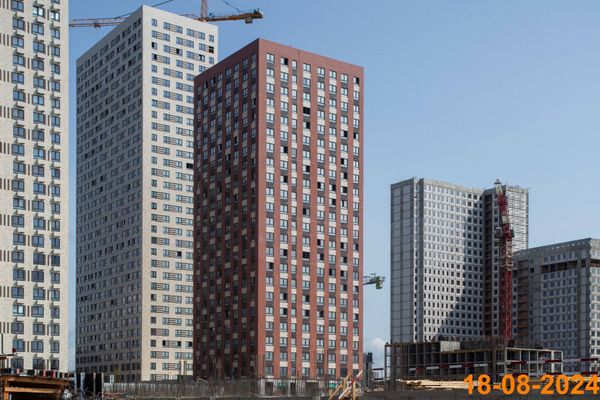 Ход строительства ЖК «Кавказский бульвар 51» за Август 2024 г., фото №2