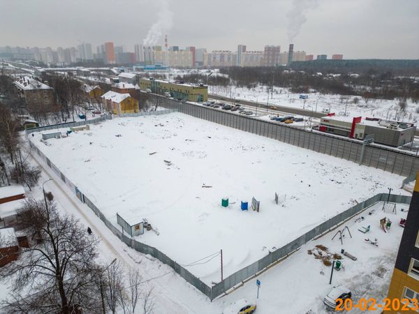Ход строительства ЖК «Юнино» за Февраль 2023 г., фото №2