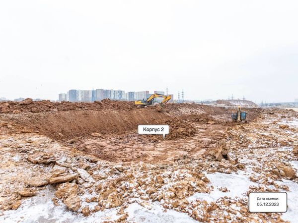 Ход строительства ЖК «Подольские Кварталы» за Декабрь 2023 г., фото №2