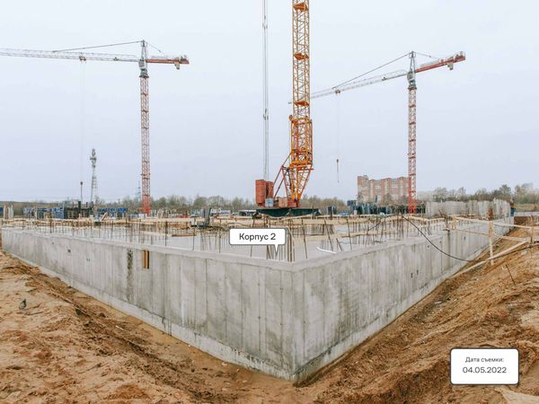 Ход строительства ЖК «Молжаниново» за Май 2022 г., фото №3