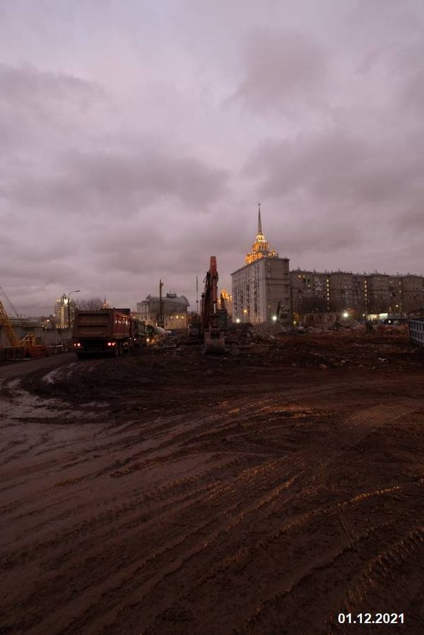 Ход строительства ЖК «Бадаевский» за Декабрь 2021 г., фото №2