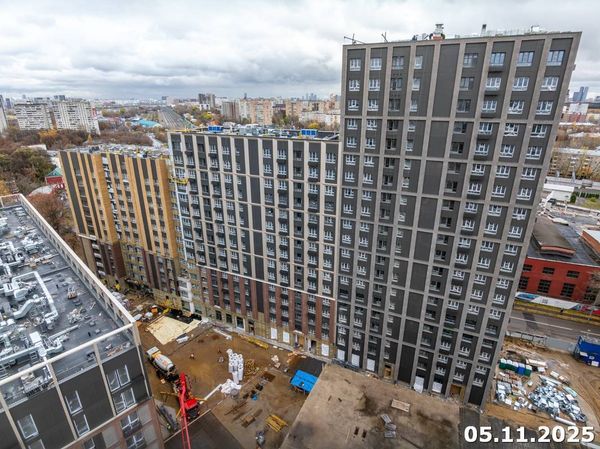 Ход строительства ЖК «Михалковский» за Ноябрь 2025 г., фото №3