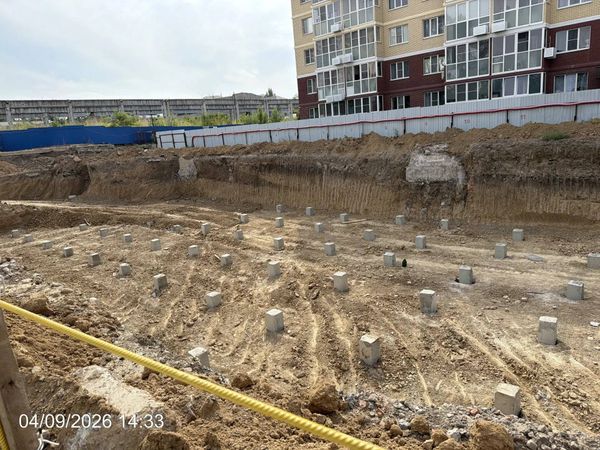 Ход строительства ЖК «Ахтарский» за Август 2026 г., фото №2