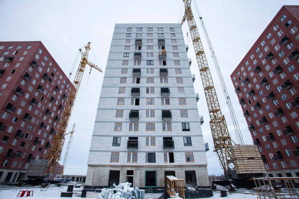 Ход строительства ЖК «Саларьево парк» за Январь 2020 г., фото №5