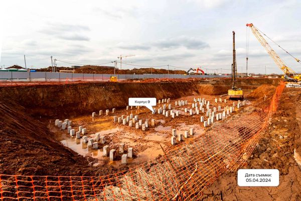 Ход строительства ЖК «Квартал Западный» за Апрель 2024 г., фото №4
