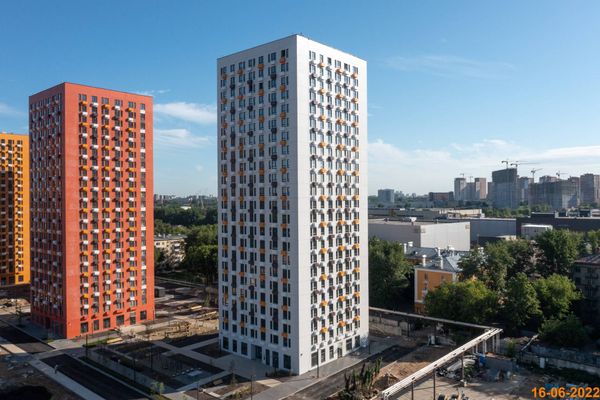 Ход строительства ЖК «Волжский парк» за Июнь 2022 г., фото №2