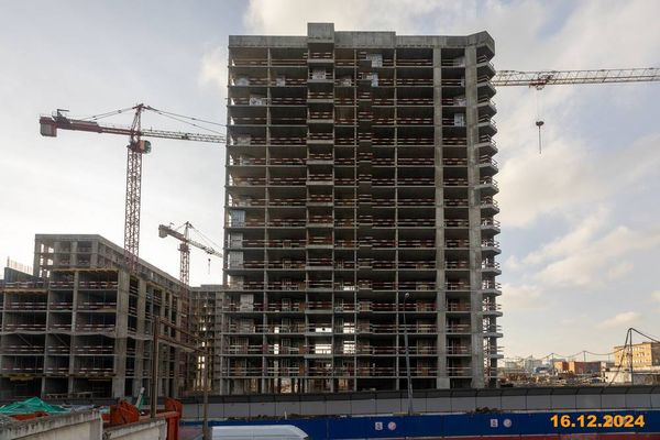Ход строительства ЖК «Москворечье» за Декабрь 2024 г., фото №4