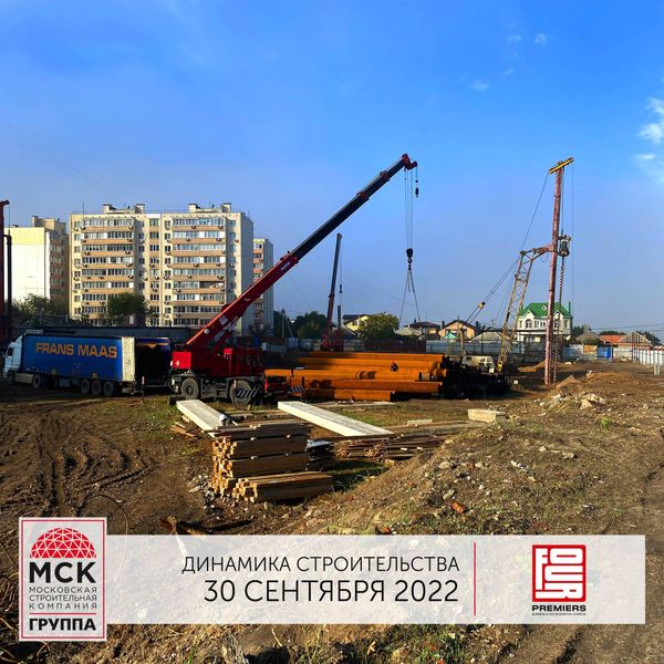 Ход строительства ЖК «Фор Премьерс» за Октябрь 2022 г., фото №4