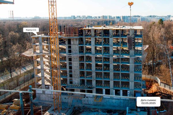 Ход строительства ЖК «Ольховый Квартал» за Май 2025 г., фото №2