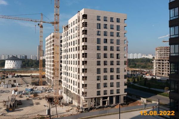 Ход строительства ЖК «Холланд парк» за Август 2022 г., фото №5