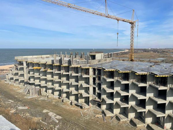 Ход строительства ЖК «Оазис Азова» за Февраль 2025 г., фото №2