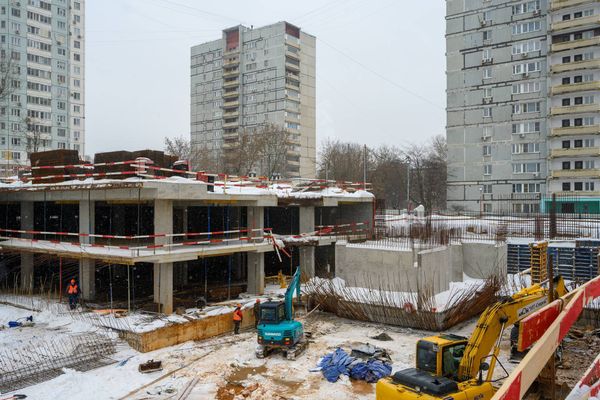 Ход строительства ЖК «УНО Горбунова» за Март 2026 г., фото №5