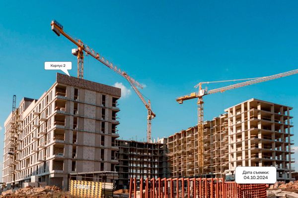 Ход строительства ЖК «Подольские Кварталы» за Октябрь 2024 г., фото №2