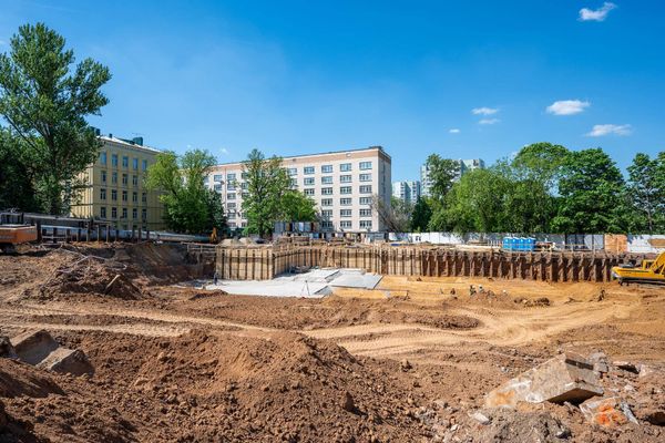 Ход строительства ЖК «ЭвоПарк Сокольники» за Июнь 2024 г., фото №4