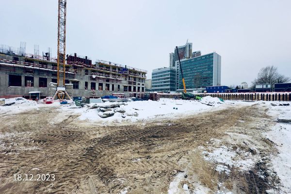 Ход строительства ЖК «Обручева 30» за Декабрь 2023 г., фото №3