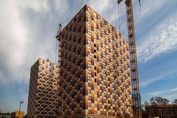 Ход строительства ЖК «Большая Академическая 85» за Апрель 2021 г., фото №3