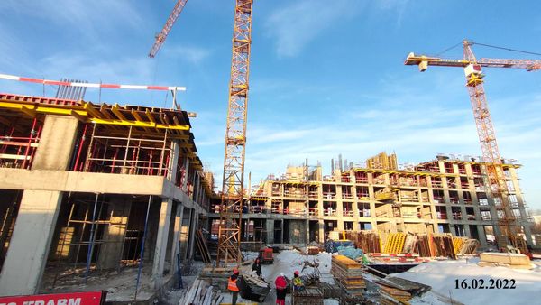 Ход строительства ЖК «Михалковский» за Февраль 2022 г., фото №2