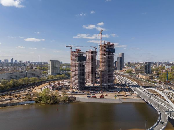 Ход строительства ЖК «Ривер Парк Кутузовский» за Апрель 2024 г., фото №2