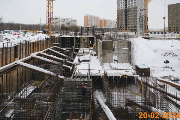 Ход строительства ЖК «Полар» за Февраль 2024 г., фото №5