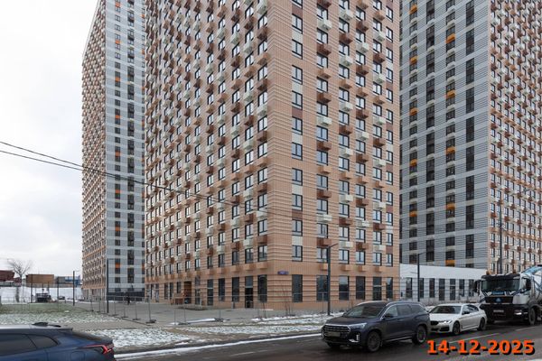 Ход строительства ЖК «Амурский парк» за Декабрь 2025 г., фото №2