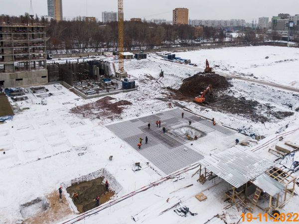 Ход строительства ЖК «Алтуфьевское 53» за Ноябрь 2022 г., фото №5