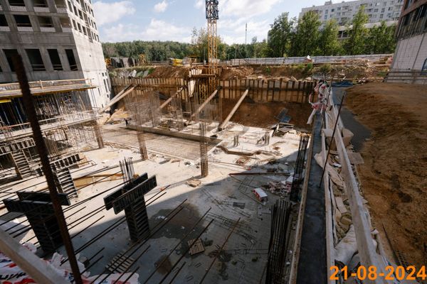 Ход строительства ЖК «Полар» за Август 2024 г., фото №4