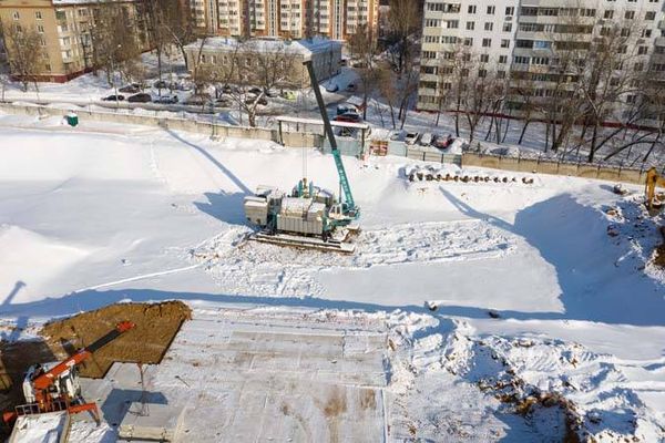 Ход строительства ЖК «Перовское 2» за Февраль 2021 г., фото №4