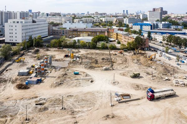 Ход строительства ЖК «Левел Южнопортовая» за Август 2022 г., фото №2