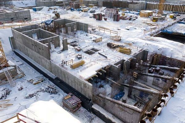 Ход строительства ЖК «Амурский парк» за Январь 2021 г., фото №2