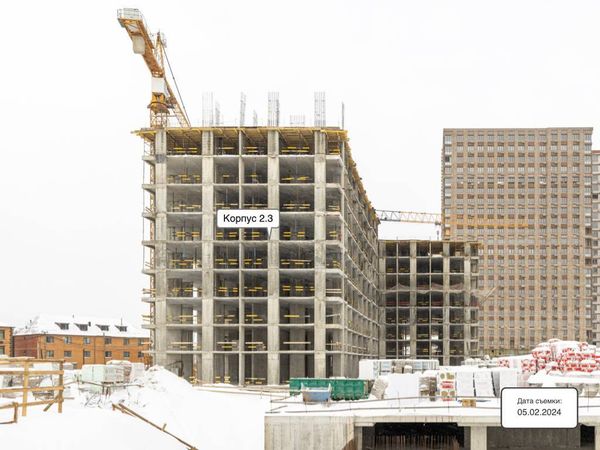 Ход строительства ЖК «Тропарево Парк» за Февраль 2024 г., фото №5