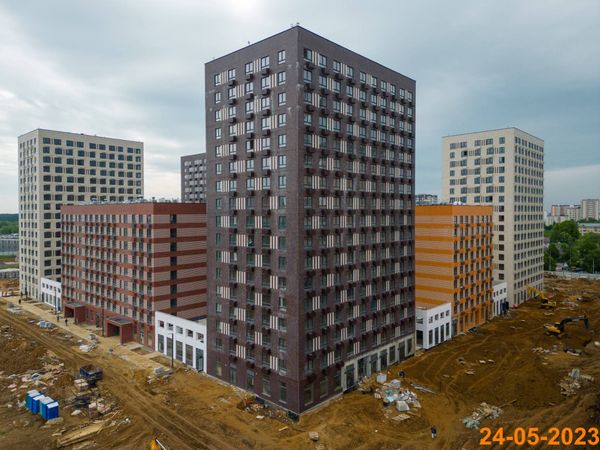 Ход строительства ЖК «Никольские луга» за Май 2023 г., фото №5