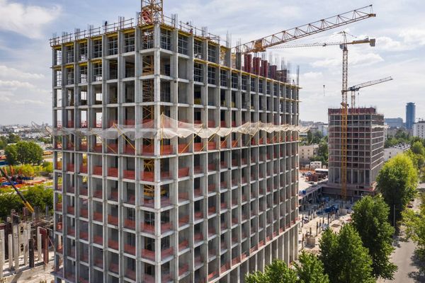 Ход строительства ЖК «Мод» за Август 2022 г., фото №2