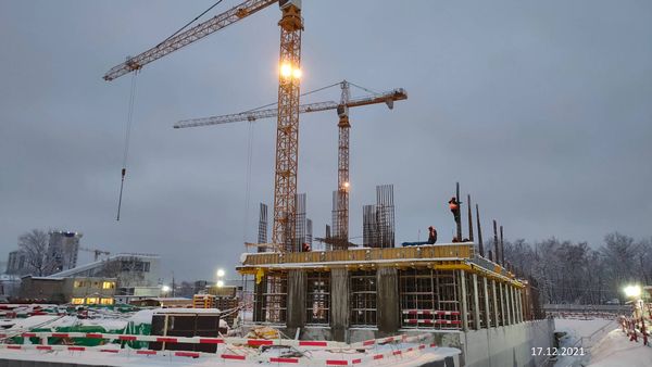 Ход строительства ЖК «Михалковский» за Декабрь 2021 г., фото №2