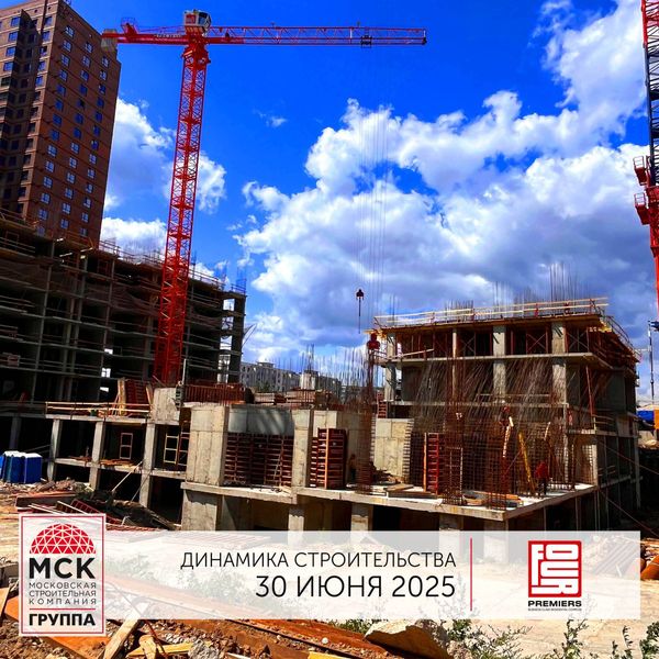 Ход строительства ЖК «Фор Премьерс» за Июль 2025 г., фото №2