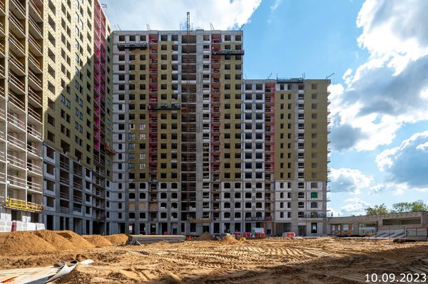 Ход строительства ЖК «Михалковский» за Сентябрь 2023 г., фото №3