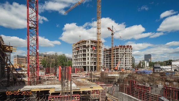 Ход строительства ЖК «МАРК» за Май 2025 г., фото №2