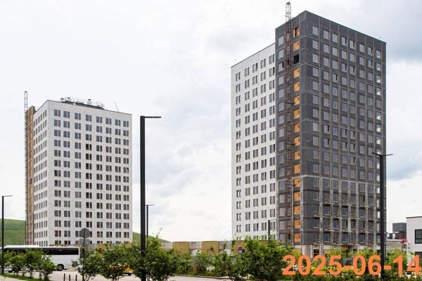 Ход строительства ЖК «Саларьево парк» за Июнь 2025 г., фото №5