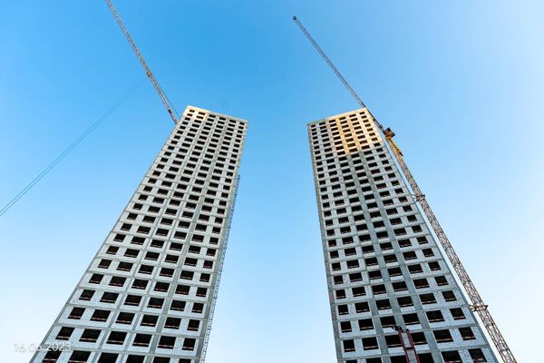 Ход строительства ЖК «Дмитровское небо» за Июнь 2023 г., фото №5