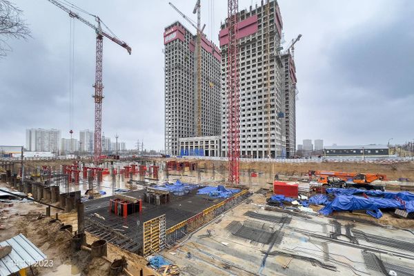 Ход строительства ЖК «Вейв» за Ноябрь 2023 г., фото №5