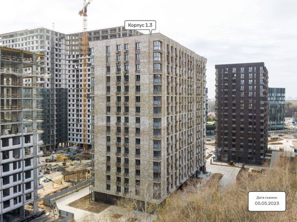 Ход строительства ЖК «Тропарево Парк» за Май 2023 г., фото №3