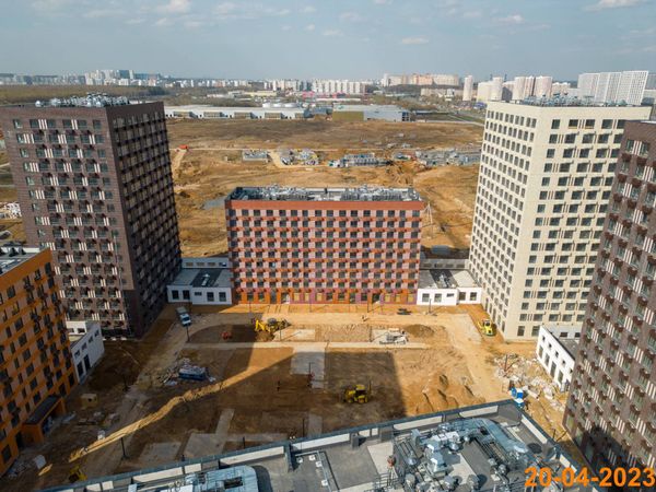 Ход строительства ЖК «Никольские луга» за Апрель 2023 г., фото №4
