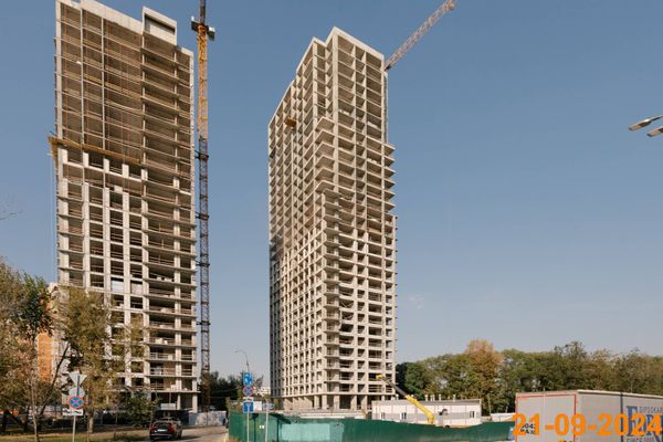 Ход строительства ЖК «Кутузовский квартал» за Сентябрь 2024 г., фото №2