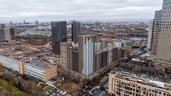 Ход строительства ЖК «Дмитровское небо» за Ноябрь 2024 г., фото №3