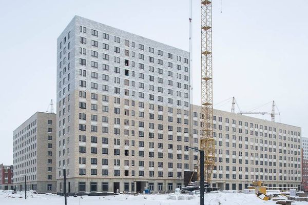 Ход строительства ЖК «Саларьево парк» за Январь 2021 г., фото №5